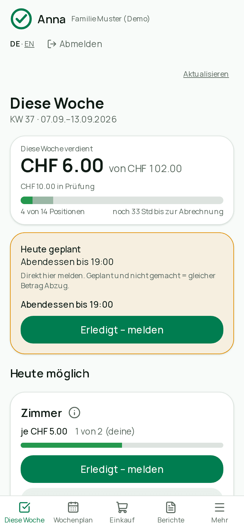 Diese Woche