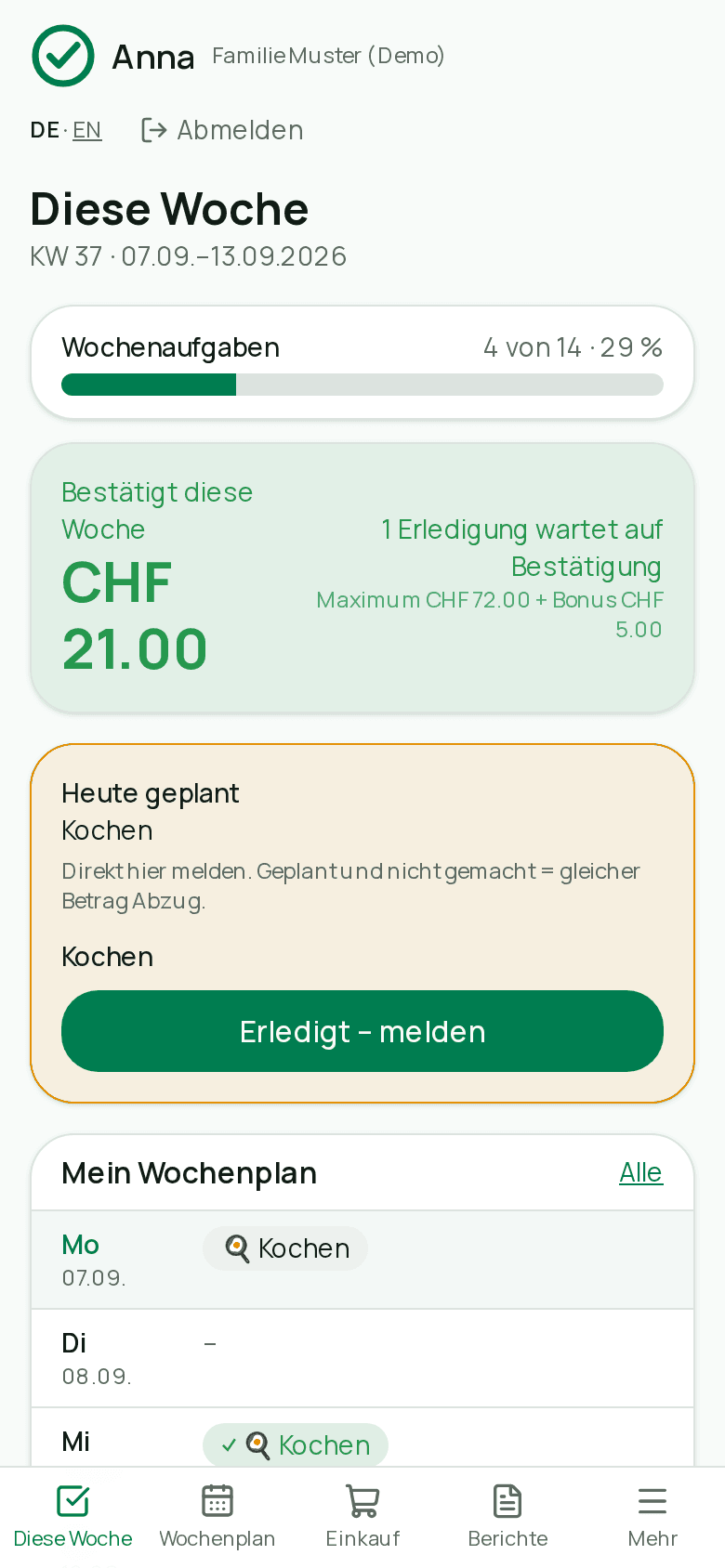 Diese Woche